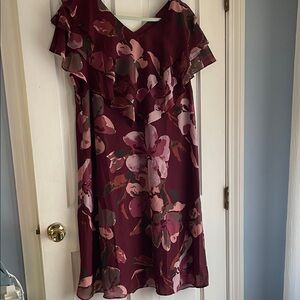 Floral Coldwater Creek dress with floral pattern